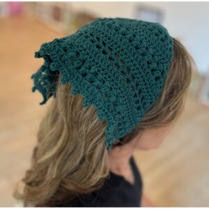 Teal Bobble Kerchief