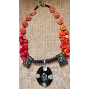 Volcanic Coral Necklace