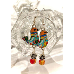 Amber Wings Earrings