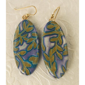 Autumn Leaves on Water Earrings