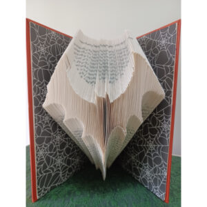 Halloween Bat Book Art