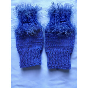 Having the Blues Fingerless Gloves