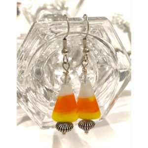 Candy Corn Earrings
