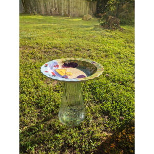 Cheese Delight Birdbath