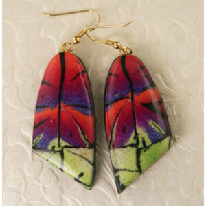 Color-Full Leaf Earrings
