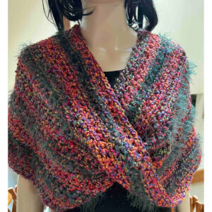 Corinthian with Fur Mobius Poncho