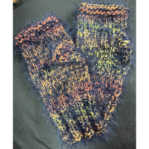 Dark Marigold Wristers