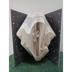 Halloween Ghost Book Art