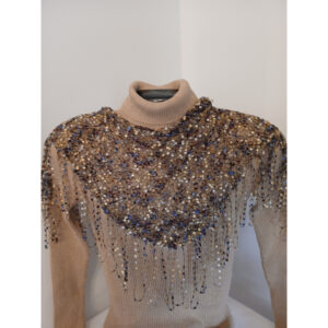 Brown / Gold Shawl Shawl