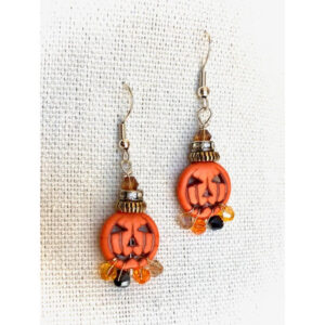 Headless Horseman Crystal Earrings