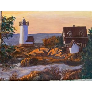 Light House at Golden Hour