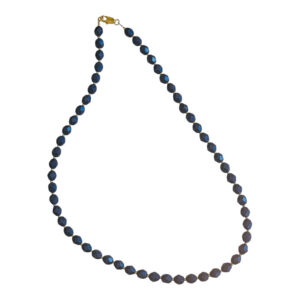Midnight Equinox Glass Necklace