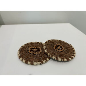 Pine Needle Coasters Set