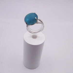 Turquoise Sea Glass Ring