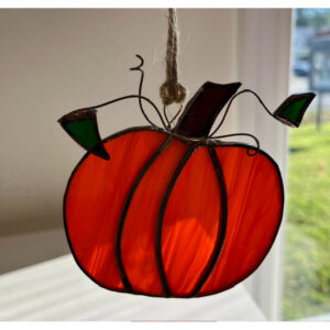 #1 Harvest Pumpkin Suncatcher
