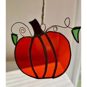 #2 Harvest Pumpkin Suncatcher