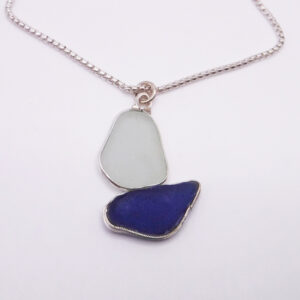 Sail Away Sea Glass Pendant